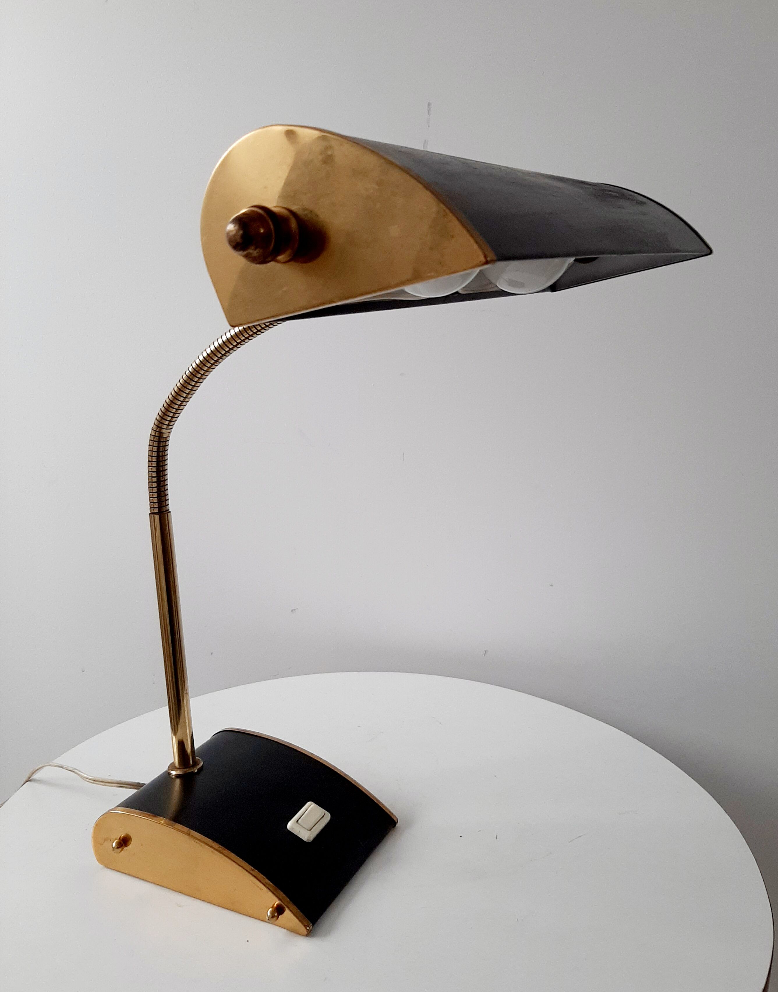 Old notary desk lamp