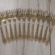 Luxury Cutlery Set Solingen SBS Gold Plated with 23/24 Carats - 70 Pieces