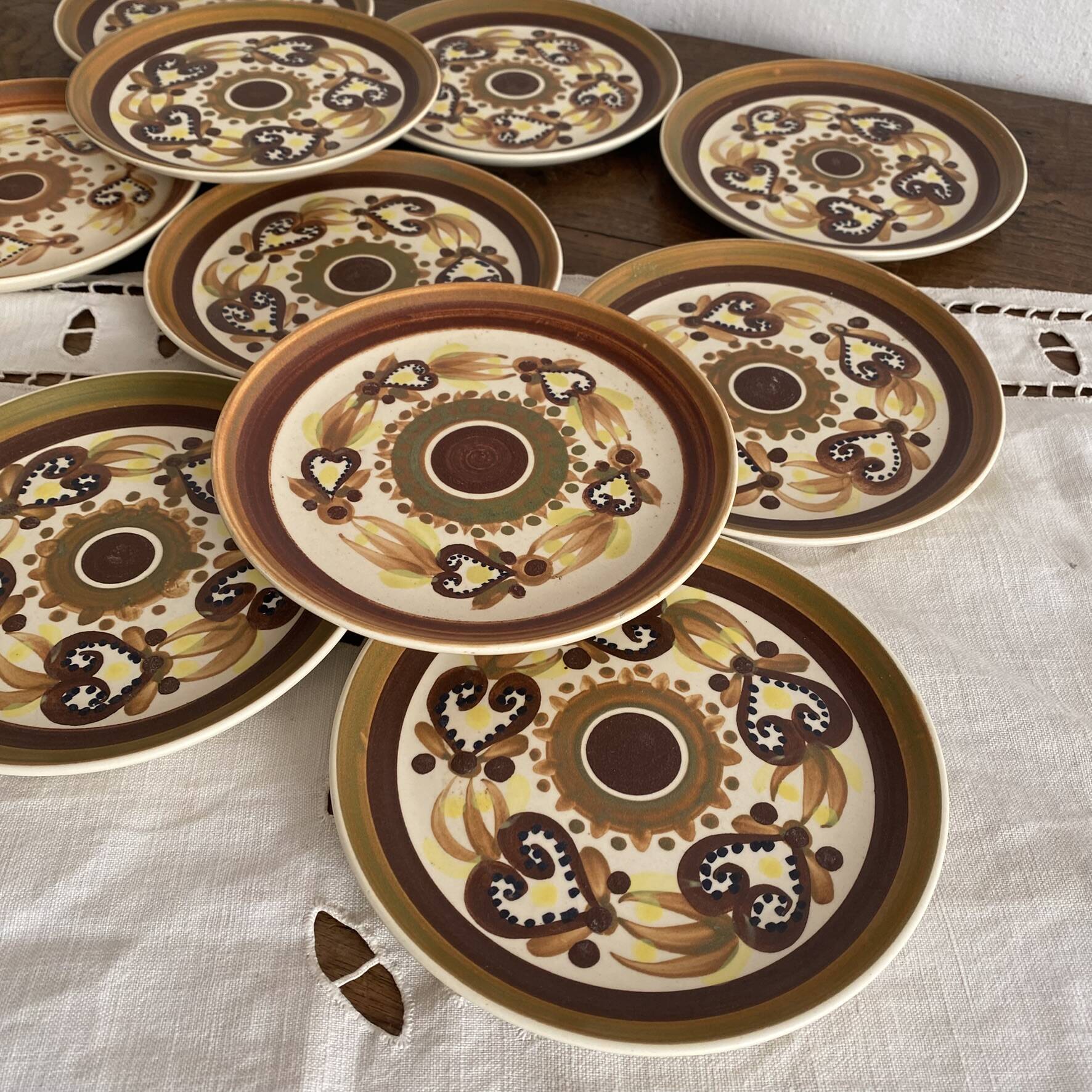 Assiettes  à dessert HB QUIMPER