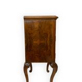 Tables de chevet italiennes en noyer, années 1930/1940