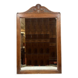 Art Nouveau period oak mirror circa 1900
