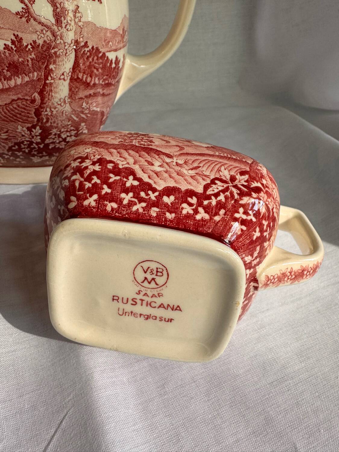 Service à thé en porcelaine Rusticana de Villeroy et Boch