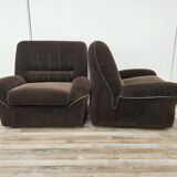 Vintage 70s armchairs by Mimo Padova