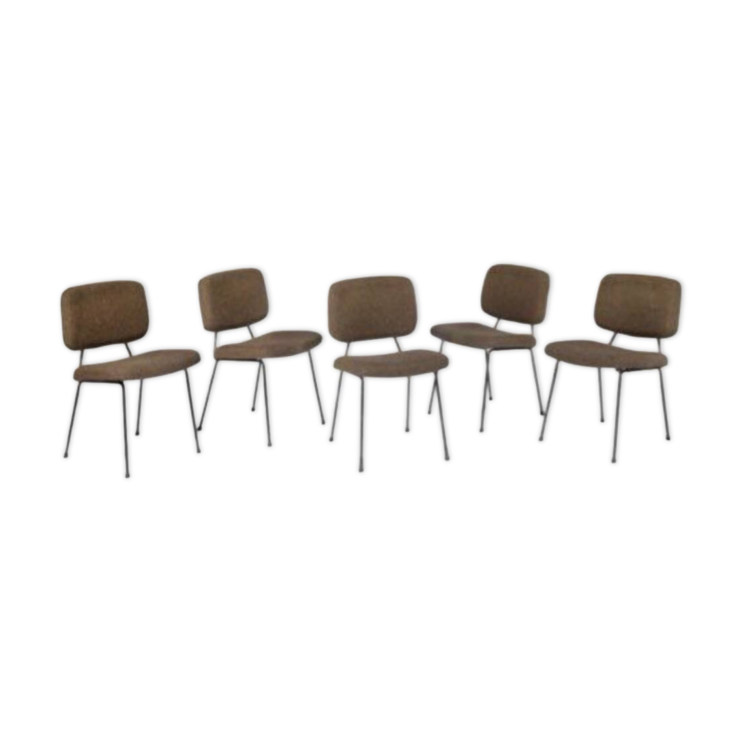 5 Pierre Paulin chairs