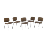 5 Pierre Paulin chairs