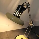 Aluminor 70's ivory articulated desk lamp