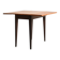 Table à rabats en pin massif scandinave, années 1960