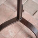 Large wrought iron candlestick, candle holder, candle, Menorah, brutalis