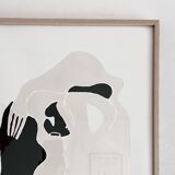 "Le nid des murmures ", 2022, fait main à l'acrylique en édition très limitée par Atelier Agapé