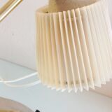Bedside lamp with pleated day blinds, vintage 60
