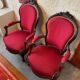 Paire de fauteuils époque Louis Philippe en palissandre vers 1830