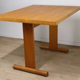 Beech dining table, 1960