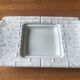 Vintage asparagus dish with drainer in barbotine faience - Niderviller