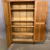 Parisian cabinet vintage solid oak