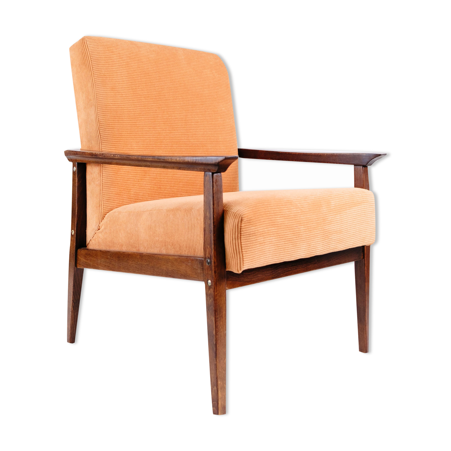 Fauteuil vintage Teracotta