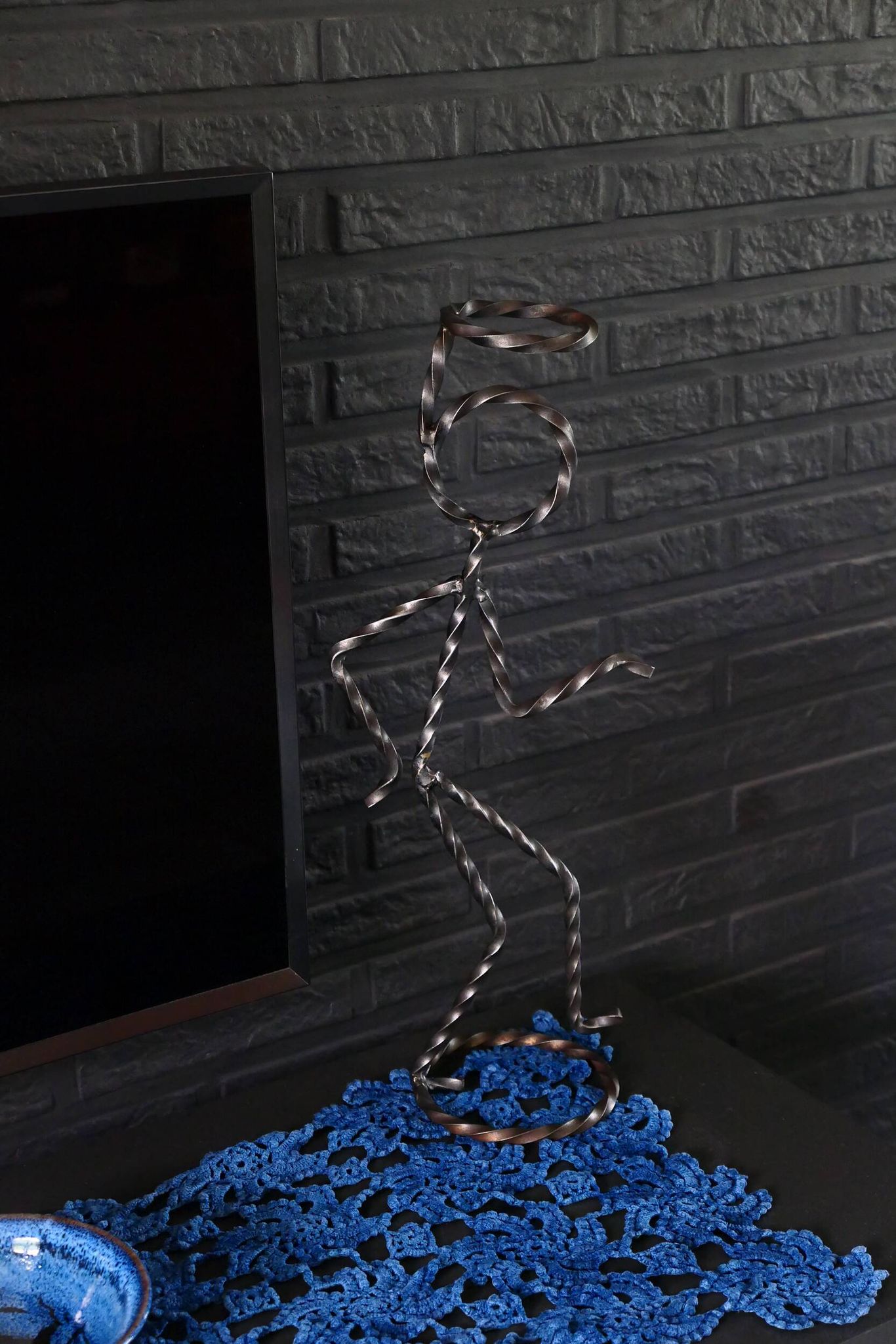 Stickman The Saint Simon Templar sculpture
