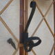 locker room wearing coat hook mirror rattan wicker 1960 1970