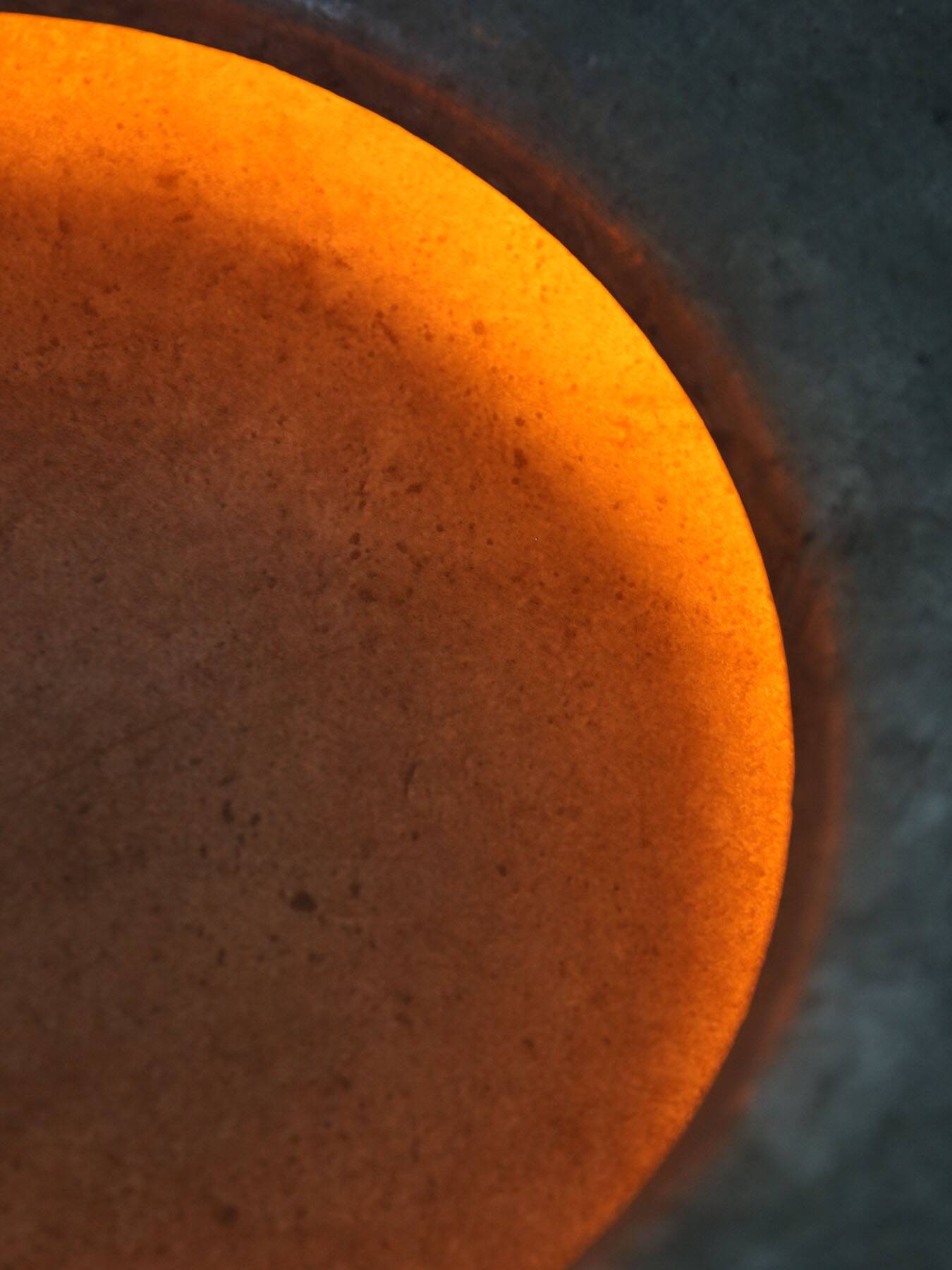 Vintage Italian Metal Donought Wall Lamp