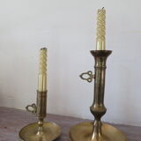 Brass candlesticks