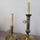 Brass candlesticks
