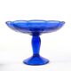 Bol à fruits Art Déco, verre pressé, Ząbkowice, Pologne, années 1950