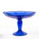 Art Deco fruit bowl, pressed glass, Ząbkowice, Poland, 1950s