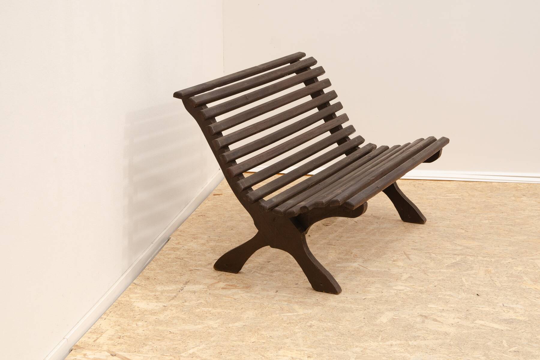 Vintage Garden bench, 1980s, Czechoslovakia