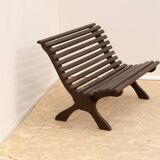 Vintage Garden bench, 1980s, Czechoslovakia