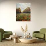 Original landscape painting signed with certificate of authenticity