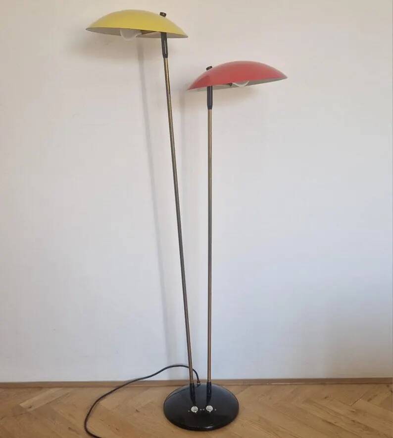 Lampe de sol Drukov très rare des années 1970
