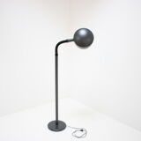 1970s retro vintage freestanding Dijkstra bowl shaped reading floor lamp
