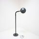 1970s retro vintage freestanding Dijkstra bowl shaped reading floor lamp