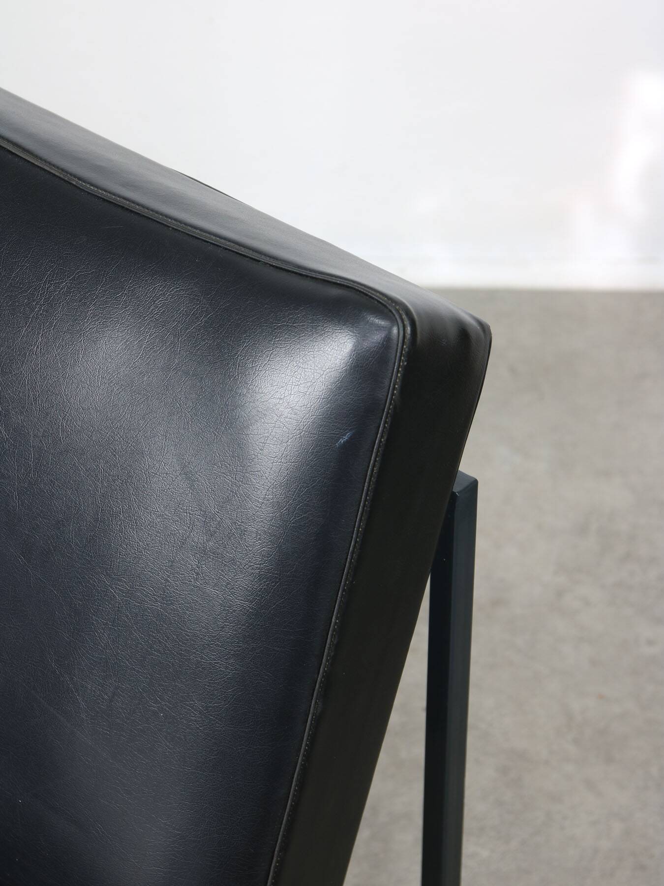 Fauteuil lounge vintage noir de Stol Kamnik, 1960s