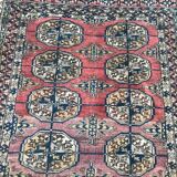 Ancient Turkmen carpet Little Bukhara