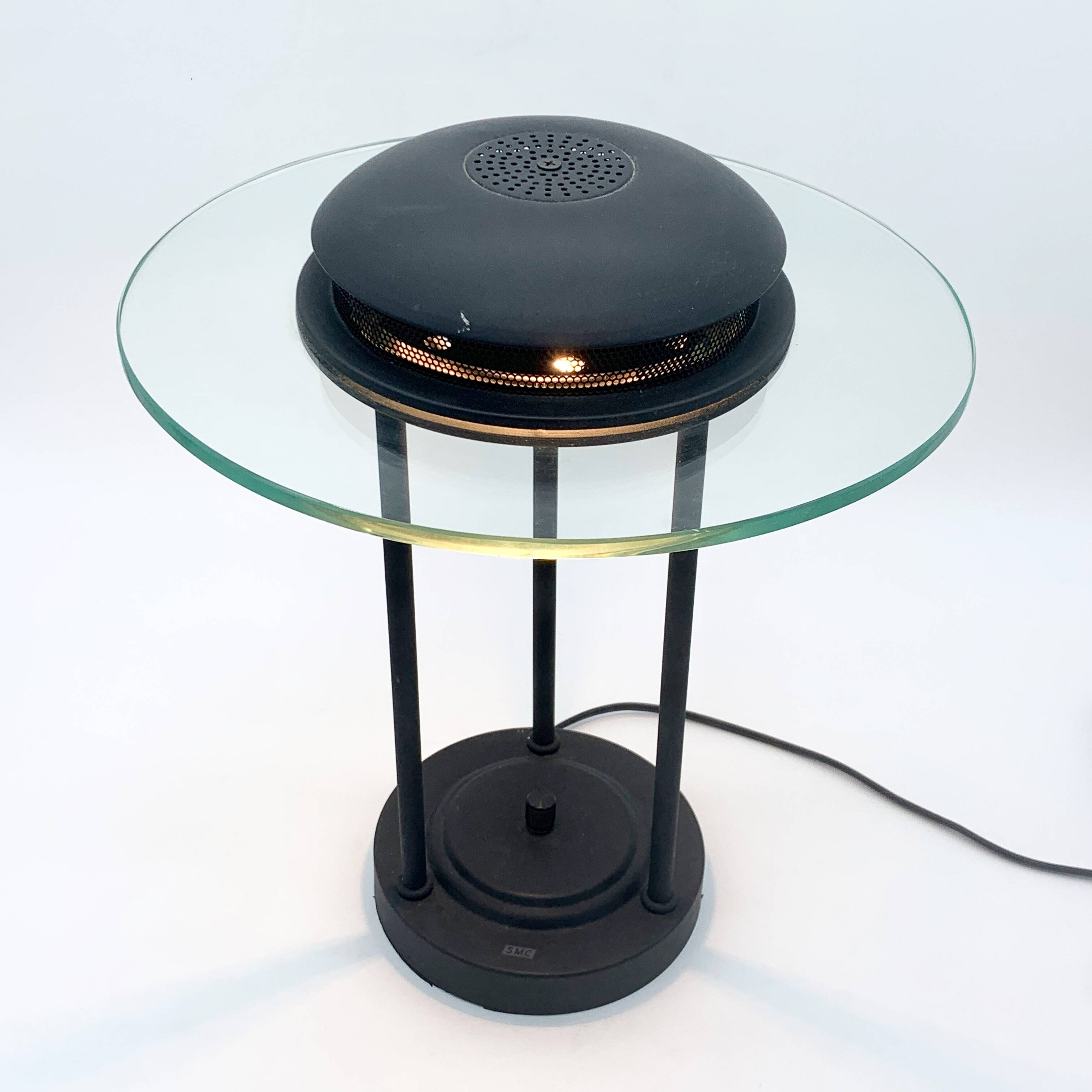 Saturn lamp by Robert Sonneman 1980