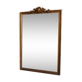 Napoleon III mirror wood and gold leaf of gold stucco, 127x197cm