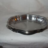 Lot de 2 plats ovales en inox
