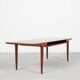 Table basse danoise du milieu du siècle en teck par Johannes Andersen pour Silkeborg