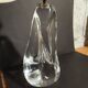 Lampe sculpture moderniste en cristal signé Schneider Paris France