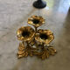 Vintage brass candle holder