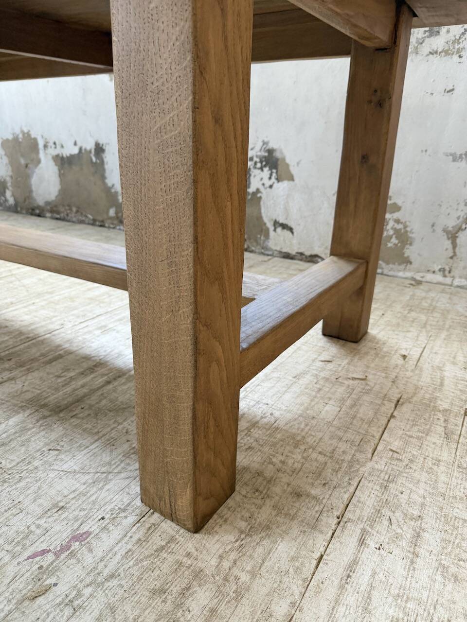 XXL solid oak farmhouse table 3.5m