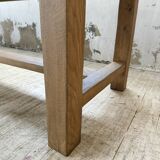 XXL solid oak farmhouse table 3.5m
