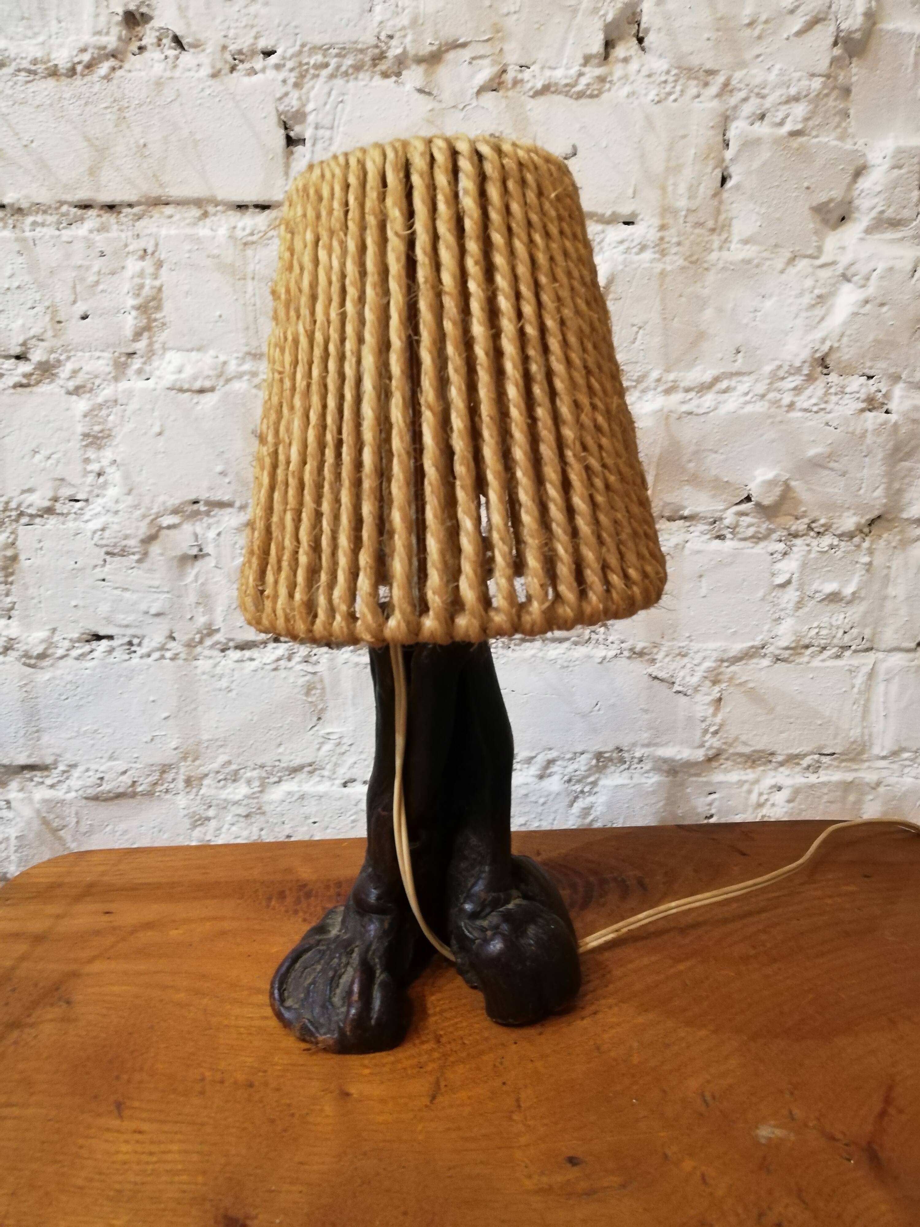 Brutalist lamp