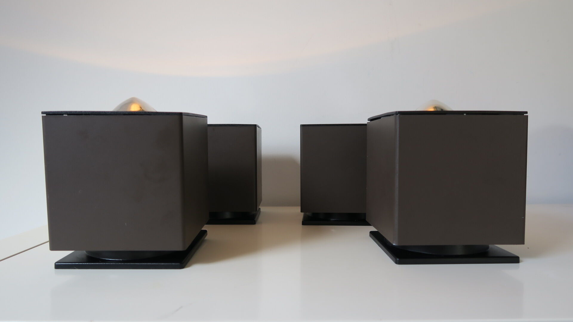 4 philips spot ceiling lights, 70s