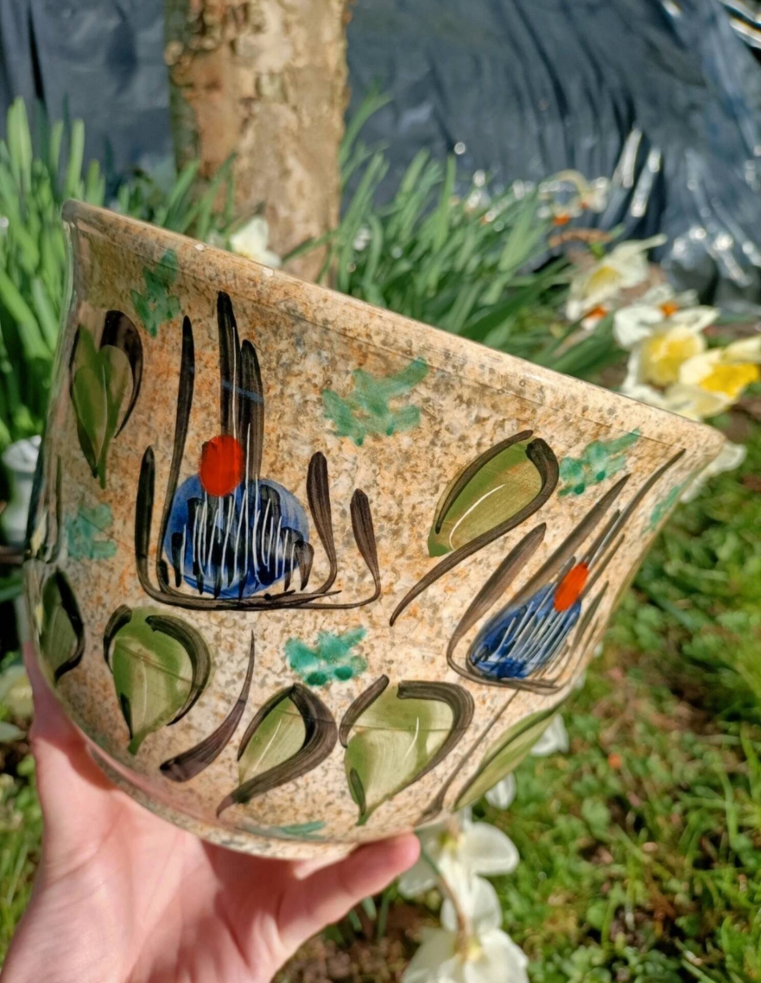 Vase / Flower pot ~ Vallauris 💐