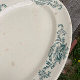 Earthenware dish Longchamp Lutèce