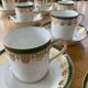 Coffee service 11 cups 12 saucers manufacture w. guerin et cie, paris
