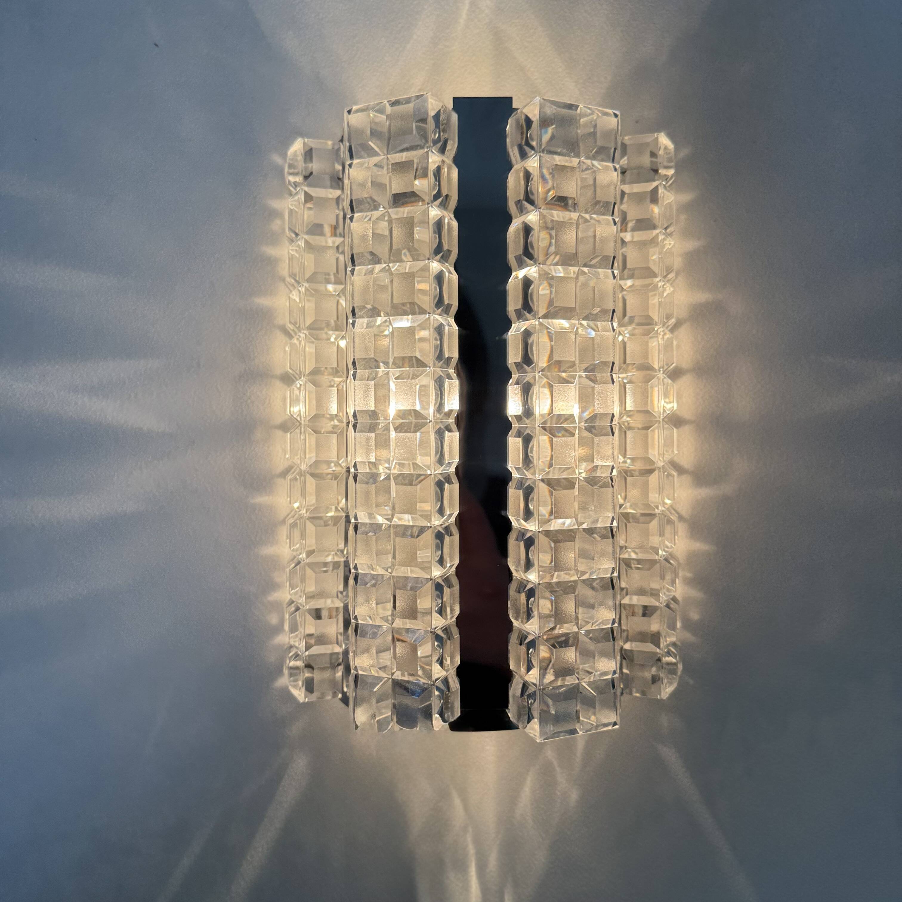 Mid-century design wall lamp sconce , 1970s