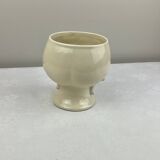 Ancien cache pot visage fillette