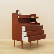 Teak secretary, Danish design, 1970s, made in Denmark